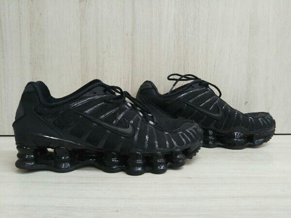 NIKE ナイキ SHOX TL ショックス BV1127-001 スニーカー 黒 ブラック メンズ 27cm_画像3