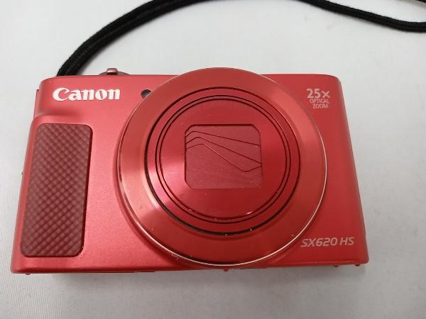 ジャンク 動作未確認 箱・説明書なし Canon SX620HSRE PowerShot SX620 HS (レッド) デジカメ_画像6