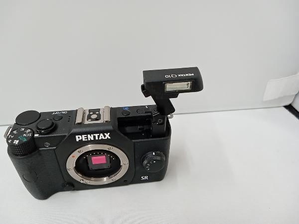 ジャンク 現状品 動作未確認 箱・説明書なし PENTAX Q10 BLACK PENTAX Q10 ボディ (ブラック) デジタル一眼_画像5