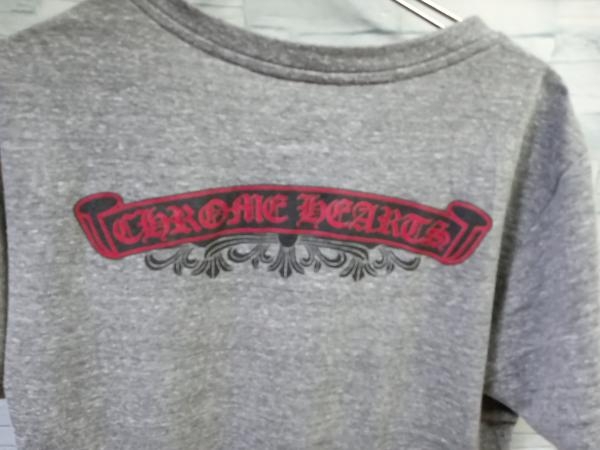 CHROME HEARTS/クロムハーツ/ 半袖Tシャツ/メンズトップス/グレー/サイズ:L_画像4