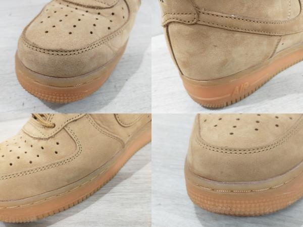 通年 NIKE ナイキ AIR FORCE 1 HIGH 07 LV8 WB FLAX 882099-200 26.5cm_画像8