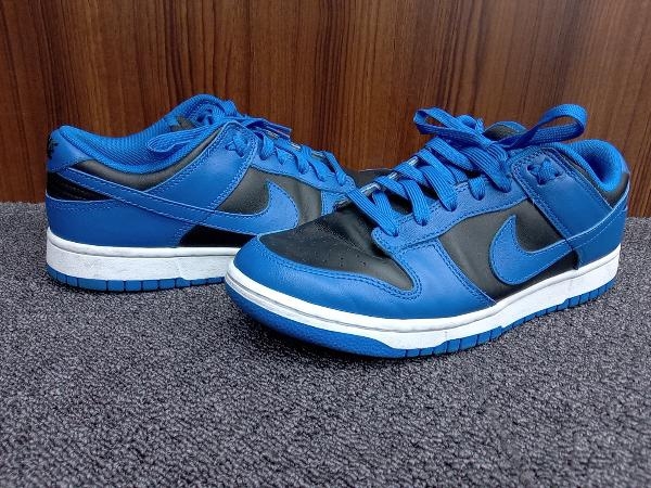 NIKE／ナイキ／DUNK LOW RETRO HYPER COBALT／ダンク ロー レトロ／DD1391-001／濃いブルー／27cm／ローカットスニーカー_画像1