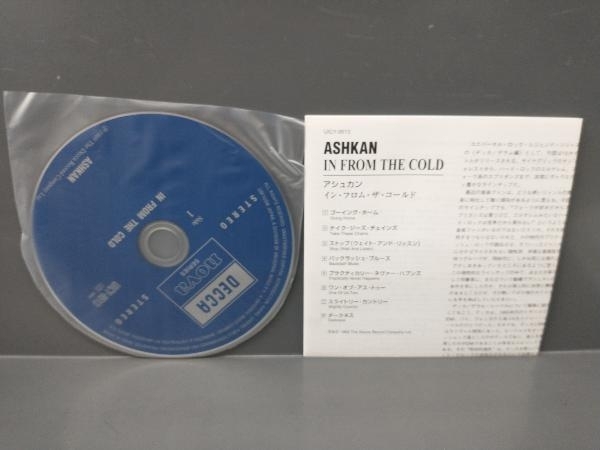 アシュカン CD イン・フロム・ザ・コールド(紙ジャケット仕様)_画像4