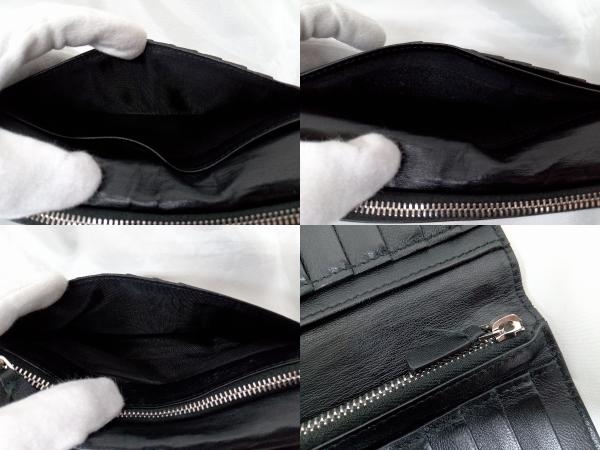 【BALENCIAGA】バレンシアガ 53522・1060・Y・584046 長財布 ブラック メンズ 中古_画像8