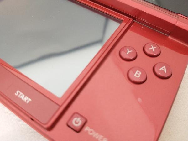 [1 jpy exhibition ][ box * instructions none ] Nintendo 3DS: flair red (CTRSRAAA)