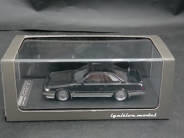 ignition model 1/43 Nissan Leopard (F31) Ultima V30TWINCAM TURBO Black/Silver ｉｇｎｉｔｉｏｎ　ｍｏｄｅｌ
