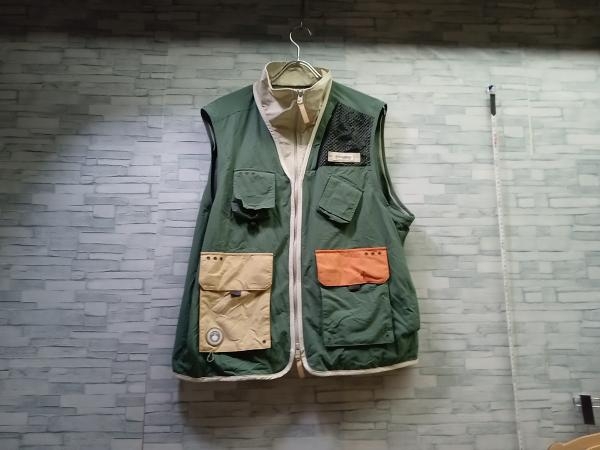KITH×Columbia キス コロンビア ベスト グリーン系 サイズL KITH×Columbia キス コロンビア ベスト グリーン系 サイズL