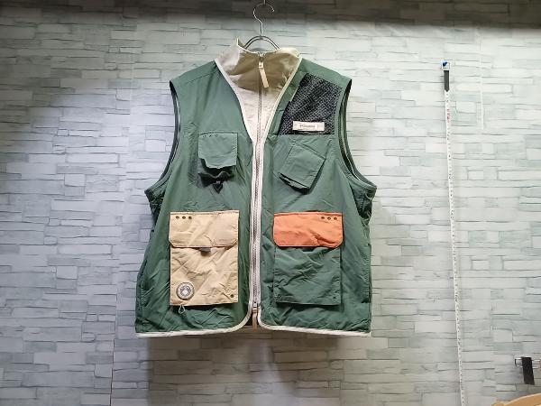 KITH×Columbia キス コロンビア ベスト グリーン系 サイズL KITH×Columbia キス コロンビア ベスト グリーン系 サイズL