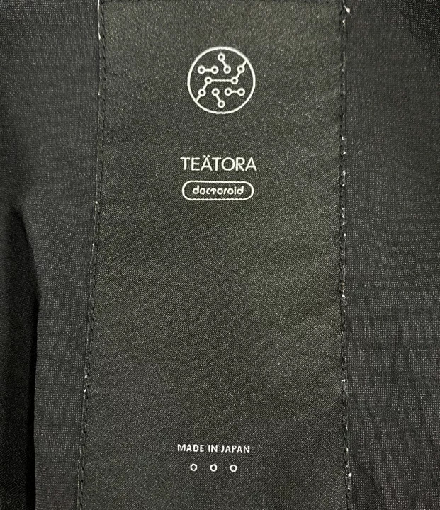 TEATORA テアトラ CARTRIDGE SHIRT tt-SHT-DR 長袖シャツ ブラック 店舗受取可_画像3