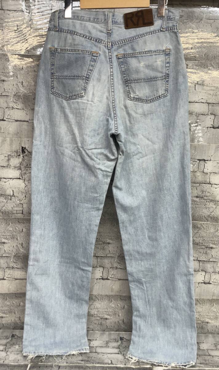 USA製 RRL Ralph Lauren R002 ジーンズ サイズ30 ブルー 店舗受取可_画像2