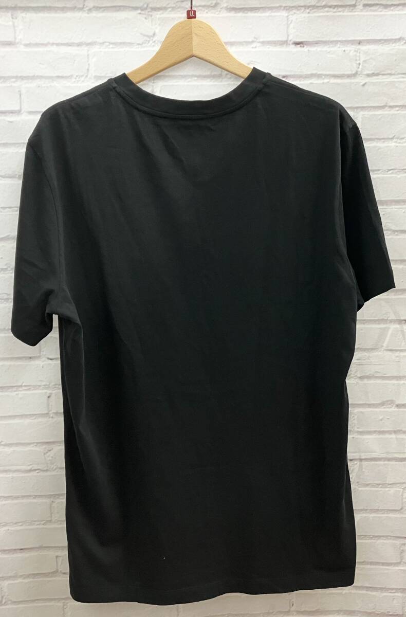 MONCLER / モンクレール / ロゴワッペン ワンポイント / ブラック / ホワイト / 半袖Tシャツ / XL_画像3