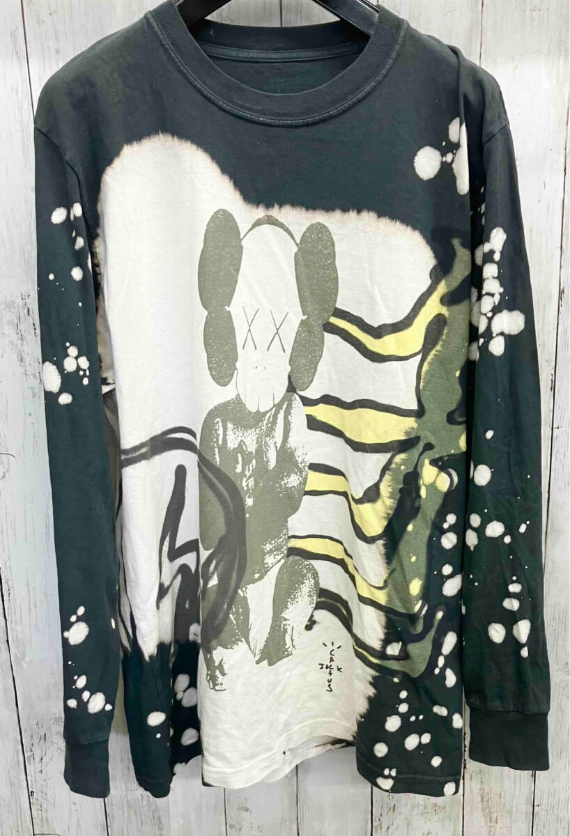 CACTUS JACK×KAWS×FRAGMENT/長袖Tシャツ/カクタスジャック/カウズ/フラグメント/Mサイズ/春