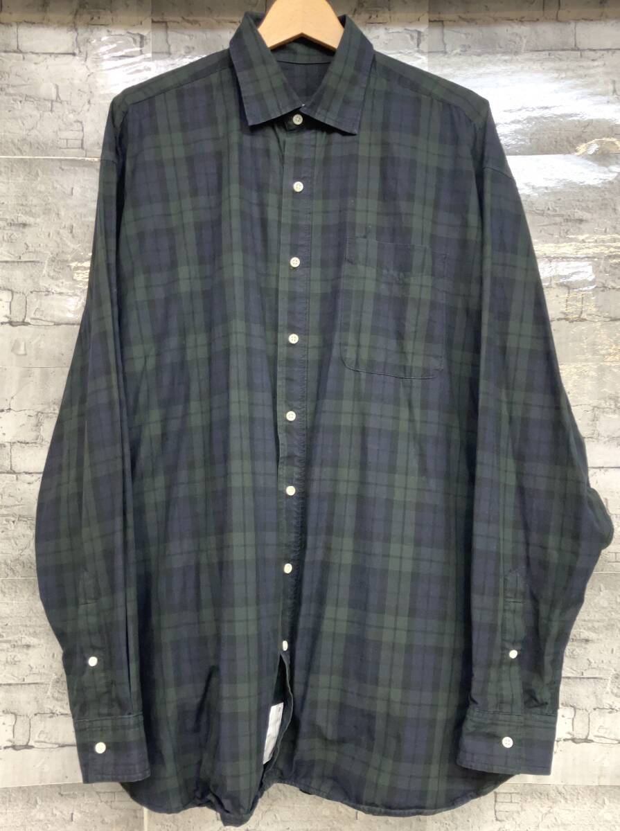BEAMS SSZ AH.H BIG SHIRT BLACK WATCH A.H トップス BEAMS SSZ AH.H BIG SHIRT BLACK WATCH A.H トップス