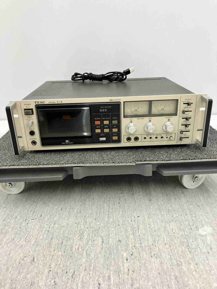  Junk TEAC C-3 stereo cassette deck 