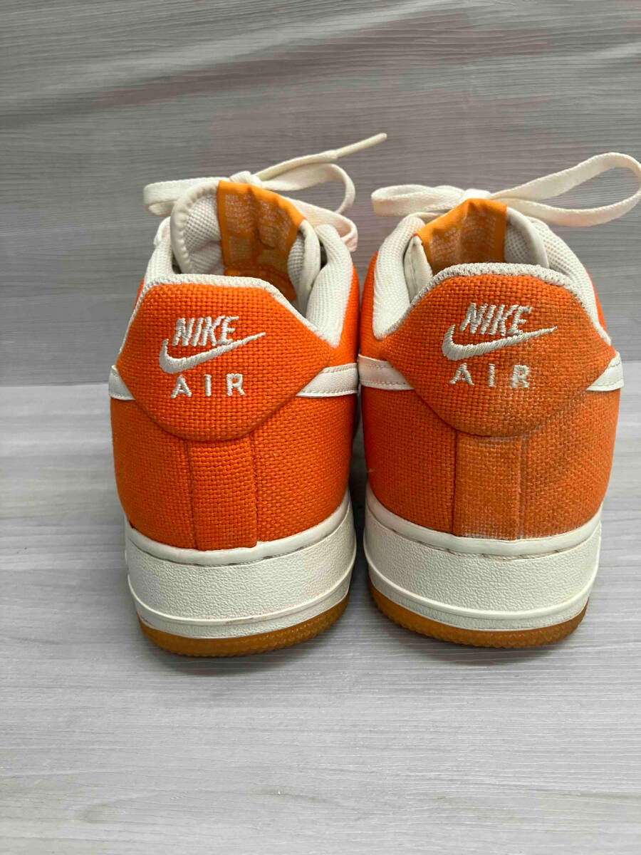 NIKE AIR FORCE 1 Low ナイキ エアフォース1 Orange Peel 318636-811 メンズ スニーカー 26cm オレンジ 汚れあり_画像3