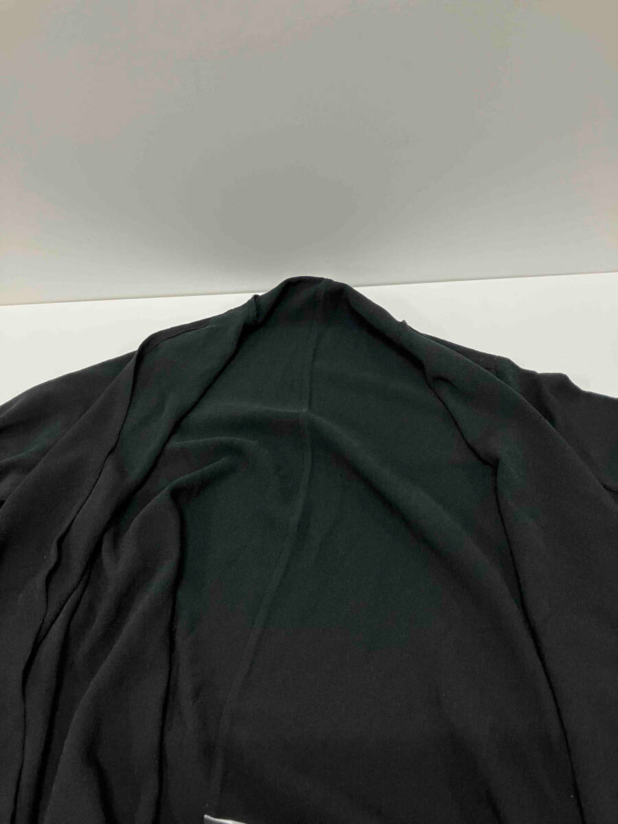 SHISENDO COLECTION シセンドウ コレクション ラップコート 袖シャーリング 黒 長袖カーディガン・アンサンブル サイズ表記なし_画像8