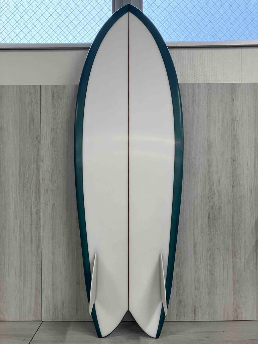 極美品 Ryan Burch Surfboards ライアンバーチ サーフボード Rounded Nose Squit Fish 5’6_画像2