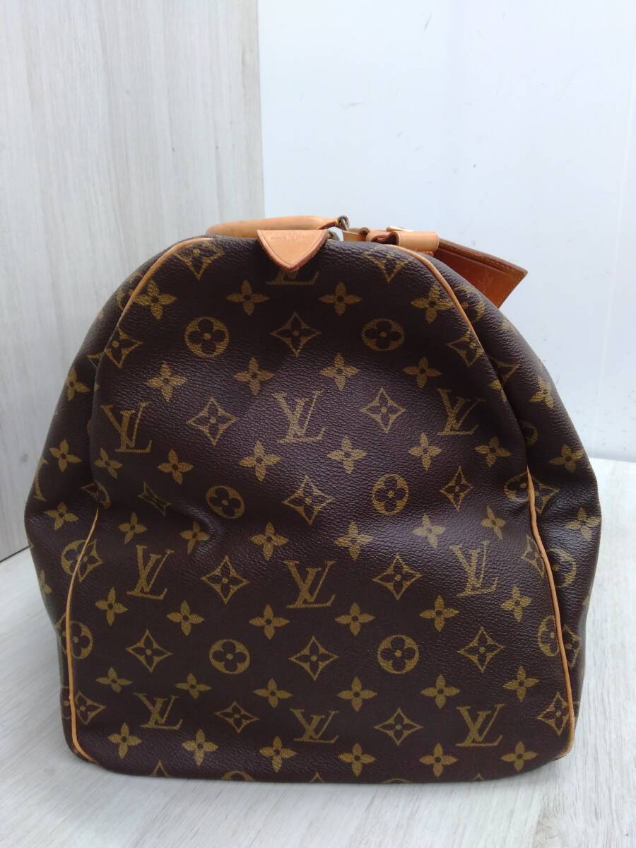 ルイヴィトン　LOUIS VUITTON／モノグラム キーポル55／ボストンバッグ　パドロック付（キー欠品）M41424_画像2