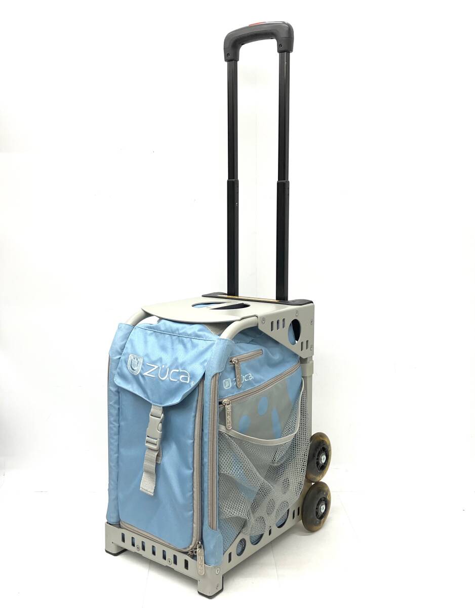 ZUCA ズーカ トラベル キャリーバッグ 座れる 旅行 カバー付き ※状態考慮 店舗受取可の画像2
