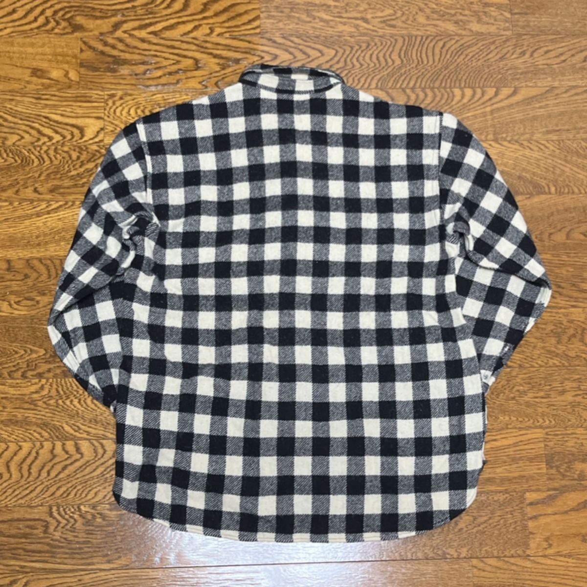 80s USA製 Woolrich ウールリッチ ネルシャツ チェック