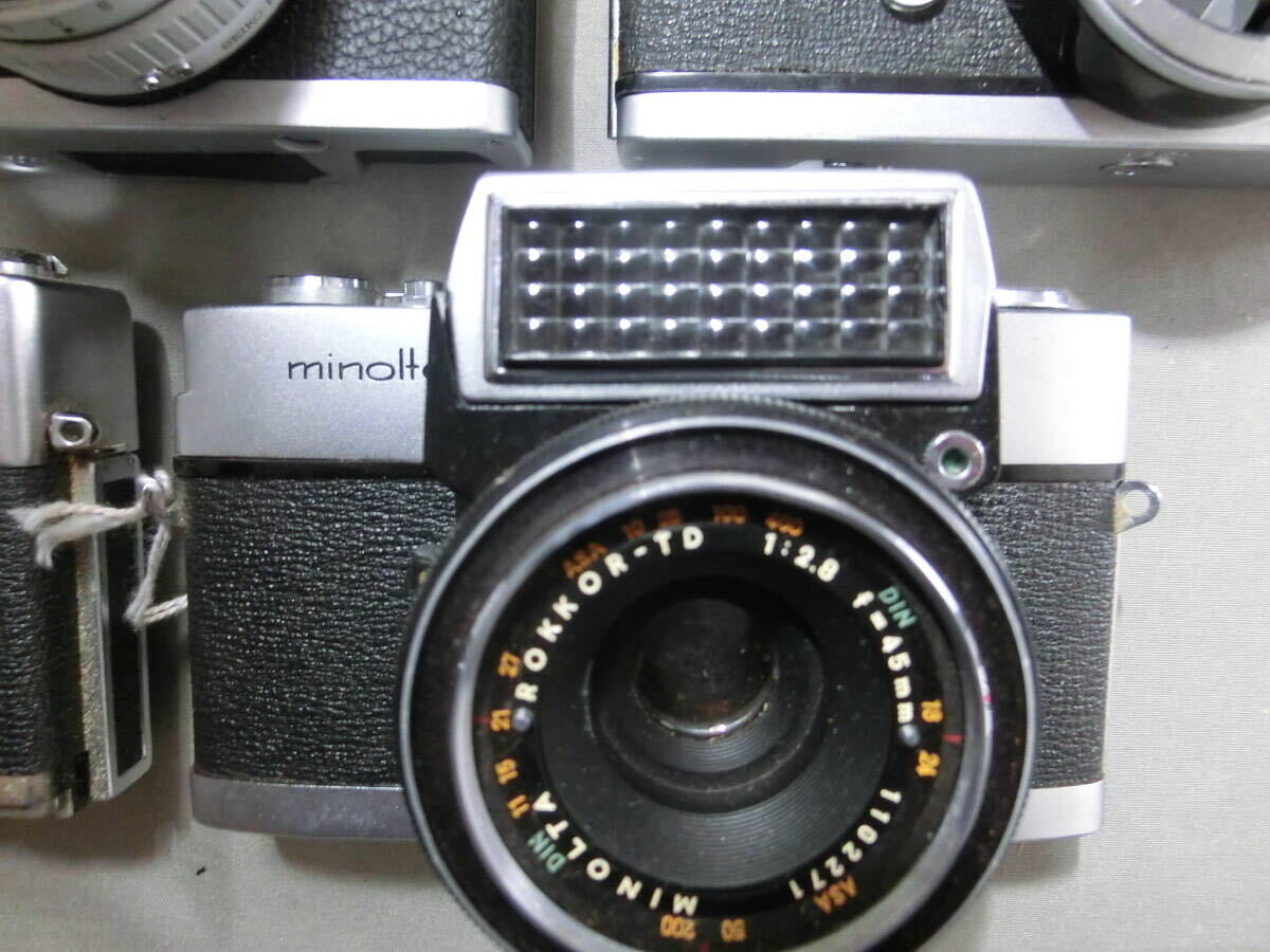 minolta 7s/SR-1s/ER/Hi-MATIC F/HI-MATIC E 5点の画像3