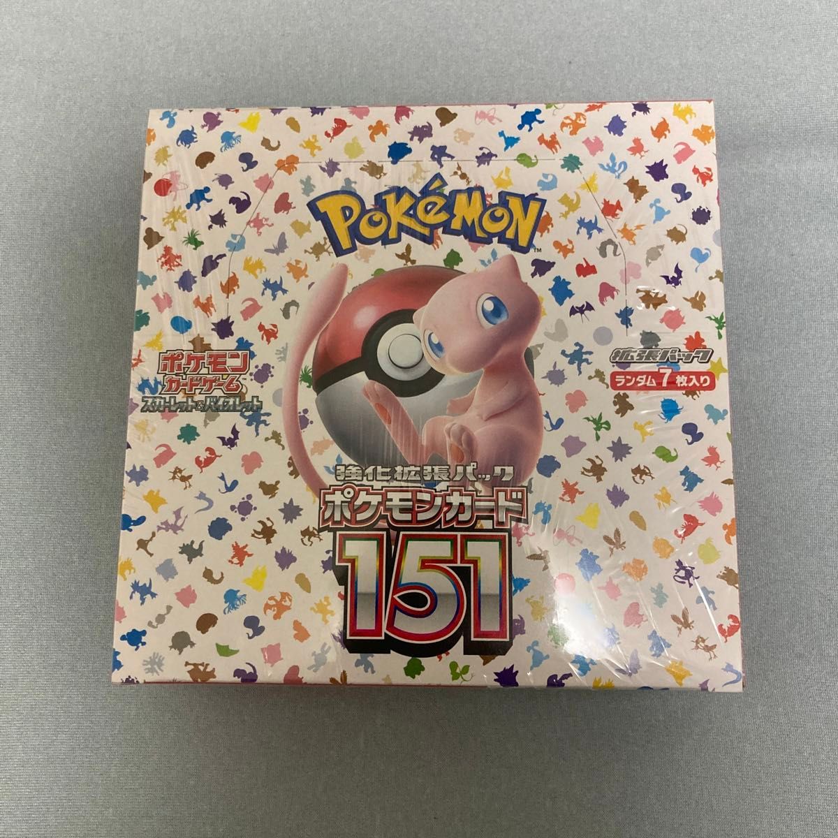 ポケモンカード スカーレット＆バイオレット 151 BOX シュリンク付