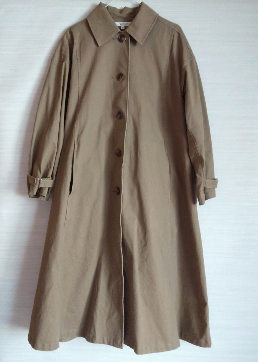 moussy LONG OVER coat　 マウジー  ステンカラーコート