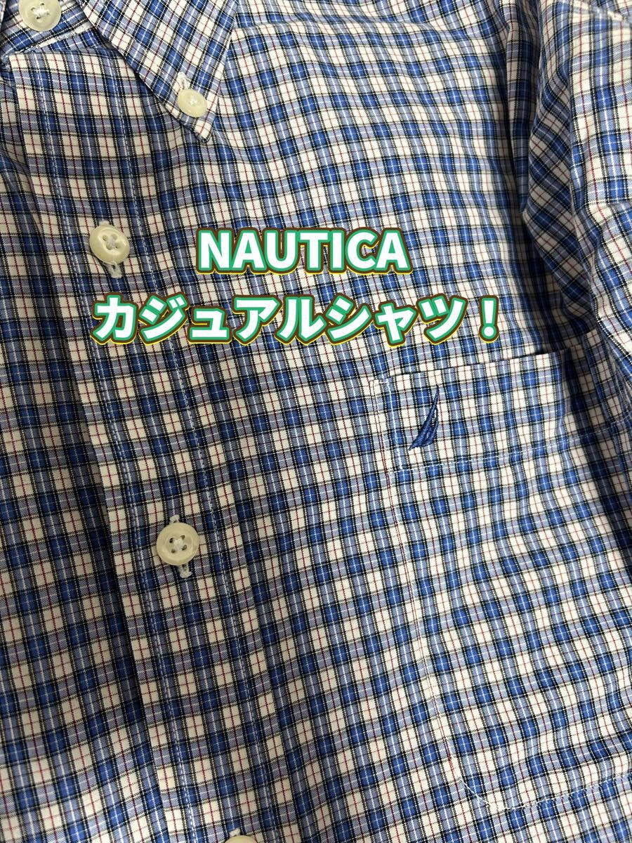 【NAUTICAカジュアルシャツ】