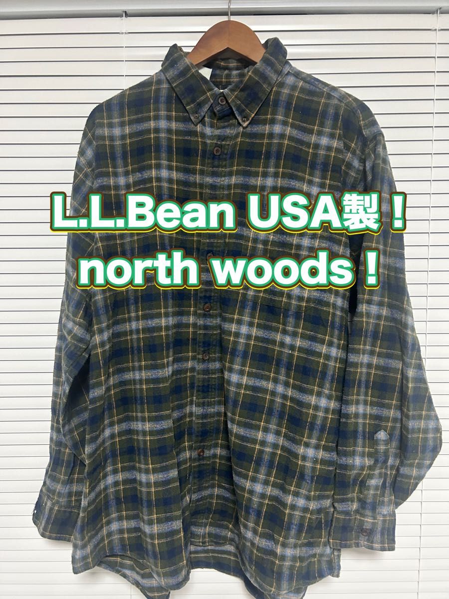 【L.L.Bean USA製 north woods】