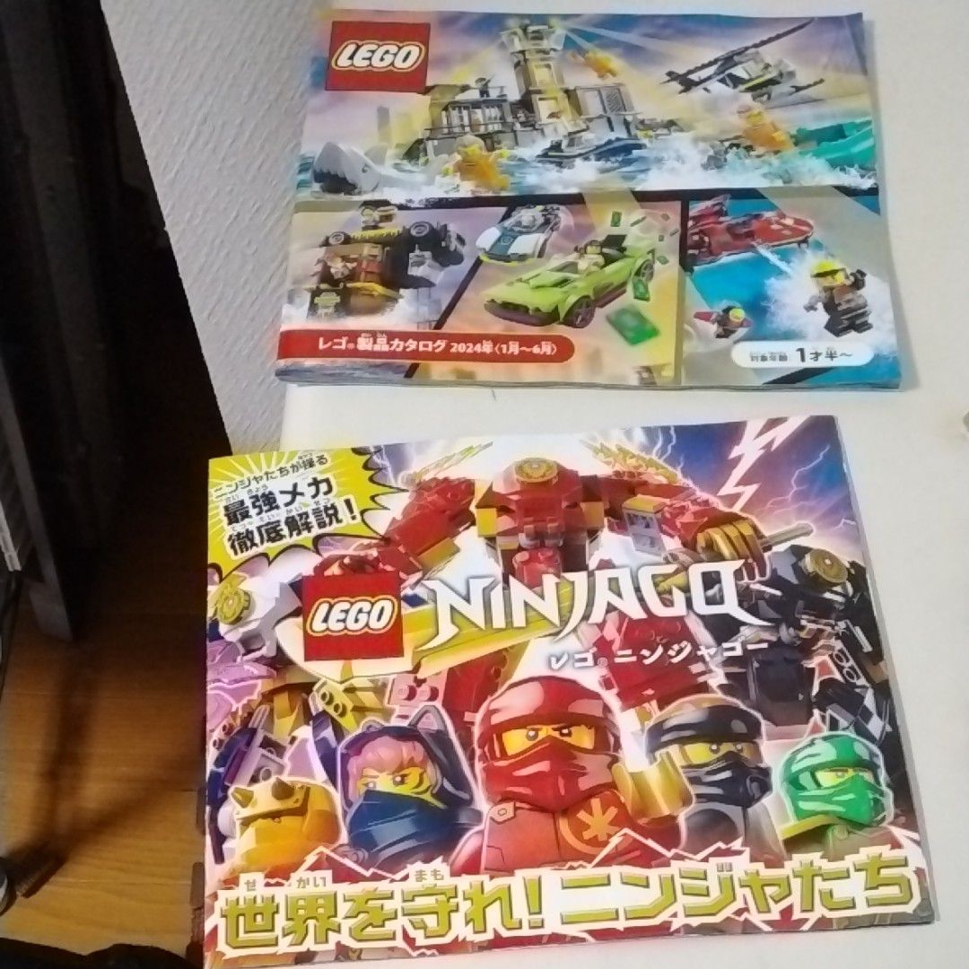 カタログ2冊オマケつき　レゴ　ニンジャゴー　　レゴ ミニフィグ 5体　LEGO