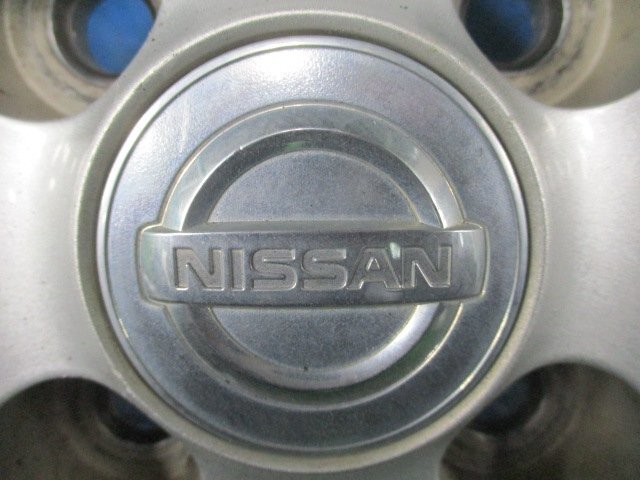 533054★日産純正 Z12 キューブ★16x6J +42 4H 100 PCD★16インチ アルミホイール 4本★タイヤ 195/55R16_画像3