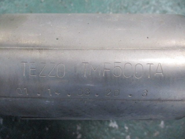 333095*ABA-31209/ Fiat 500[TEZZO/TMF500TA] задний muffler труба * тип двигателя 312A2* полки .. нет 