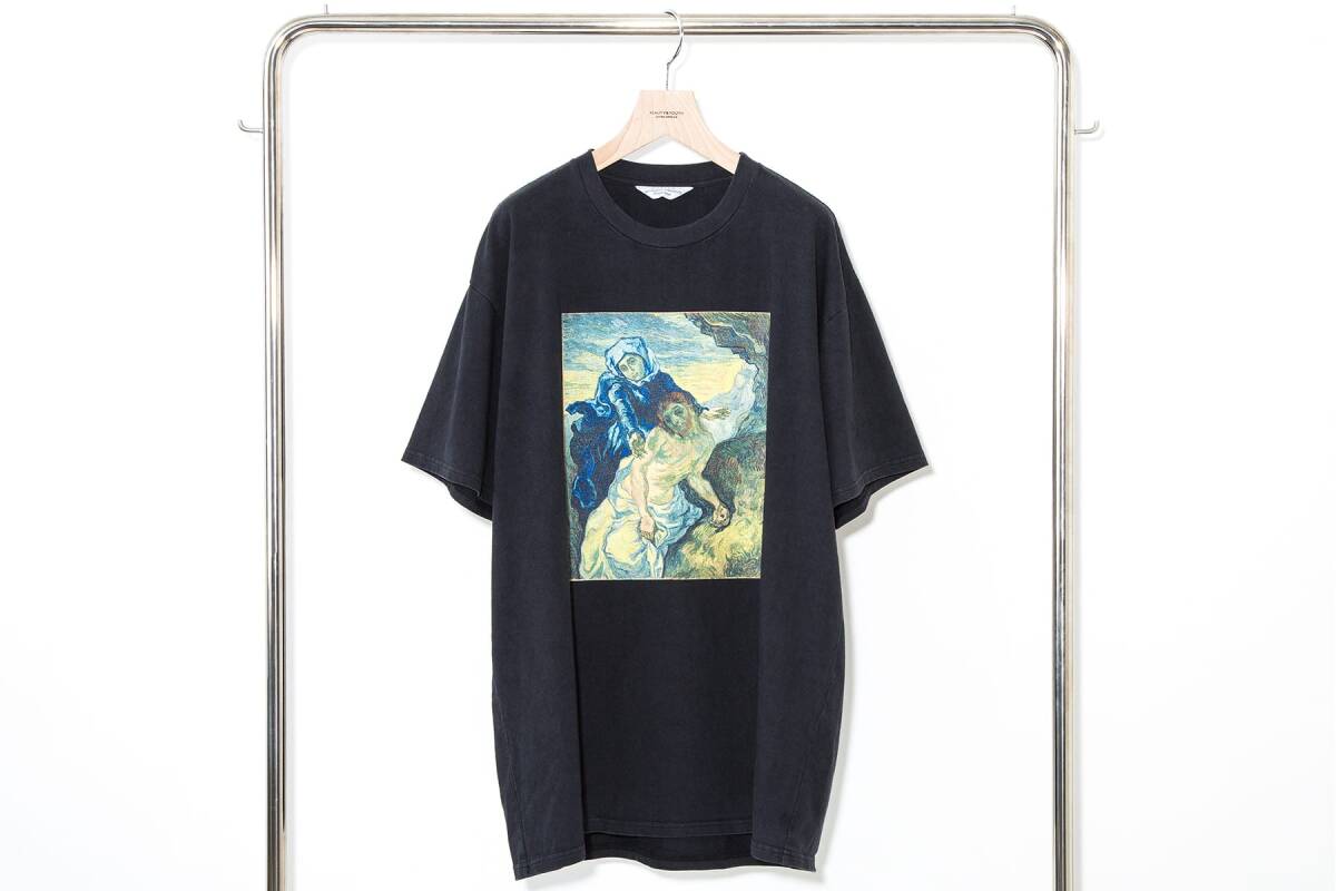 UNUSED × Van Gogh Museum PRINT T-SHIRT アンユーズド ゴッホ プリント Tシャツ US1636 サイズ 3 Saint Michael セントマイケルの画像1