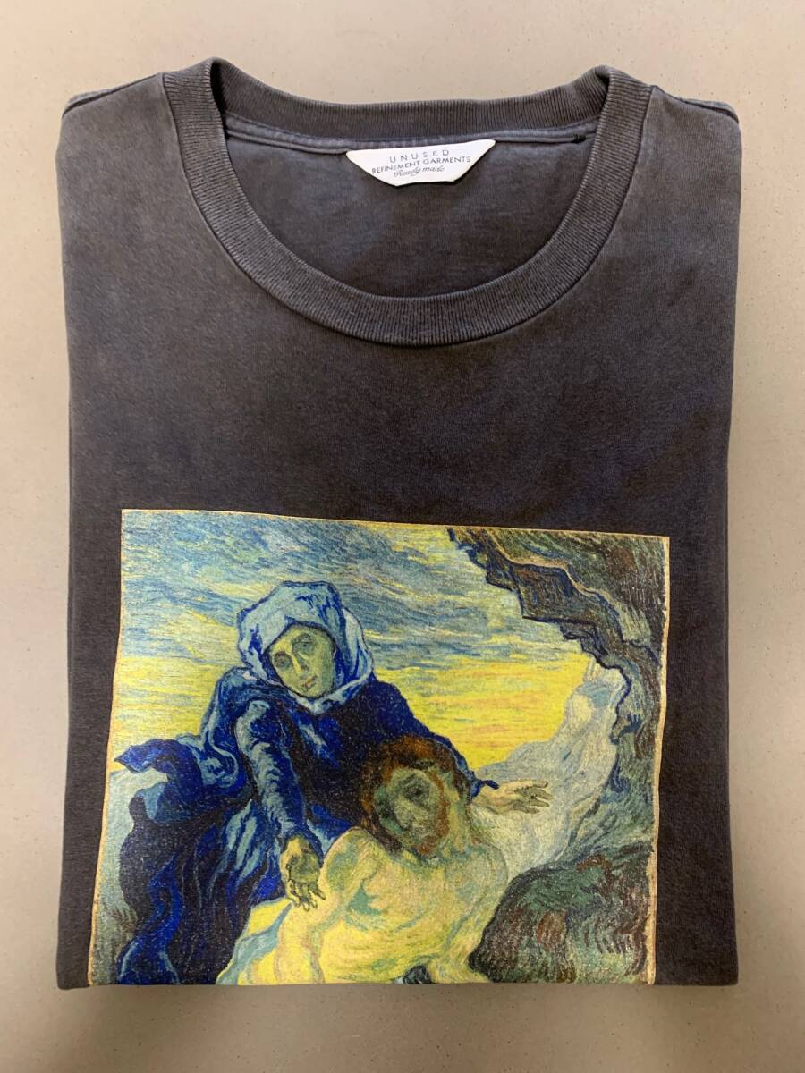 UNUSED × Van Gogh Museum PRINT T-SHIRT アンユーズド ゴッホ プリント Tシャツ US1636 サイズ 3 Saint Michael セントマイケルの画像5