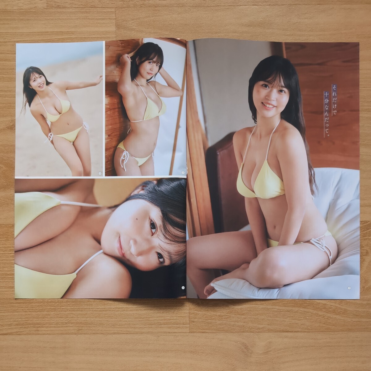 雑誌の切り抜き 23ページ 南みゆか　A4サイズ 　FRIDAY　ヤングガンガン_画像8