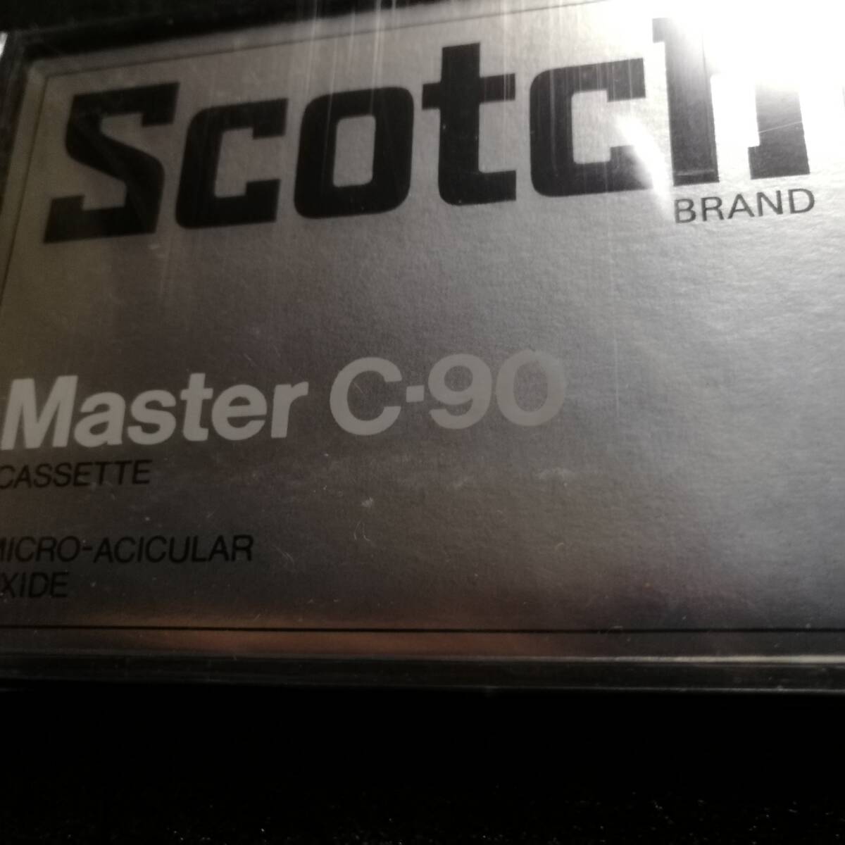 未開封　カセットテープ　Scotch Master　90分_画像2