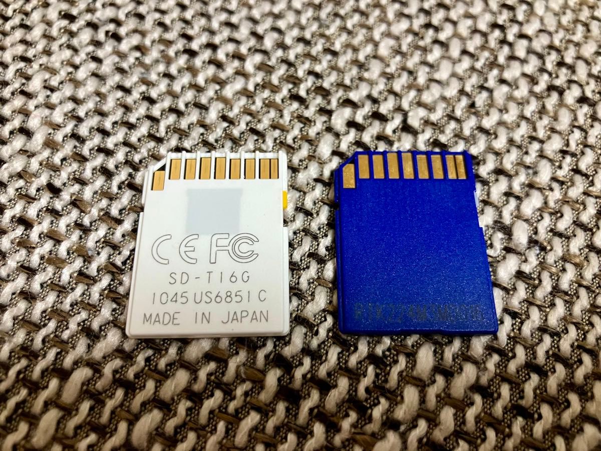 【4枚セット】SDカード16GB 2枚 メモリースティック2枚　
