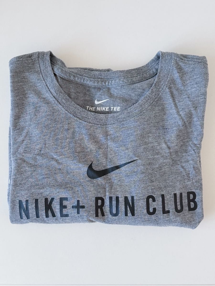 Nike Run Club Tシャツ 半袖 S グレー ナイキ NRC+