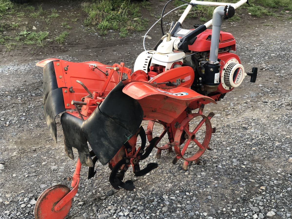 シバウラKS422耕うん機 管理機 家庭菜園 常総市豊岡町から引き取り限定出品_画像5