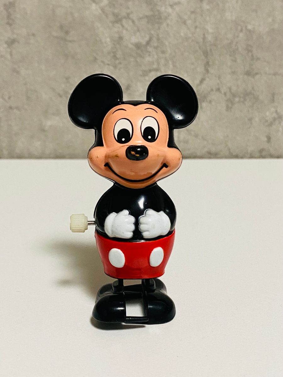 ディズニー ミッキーマウス ネジ巻き式 おもちゃ TOMY レトロ ディズニー ミッキーマウス ネジ巻き式 おもちゃ TOMY レトロ