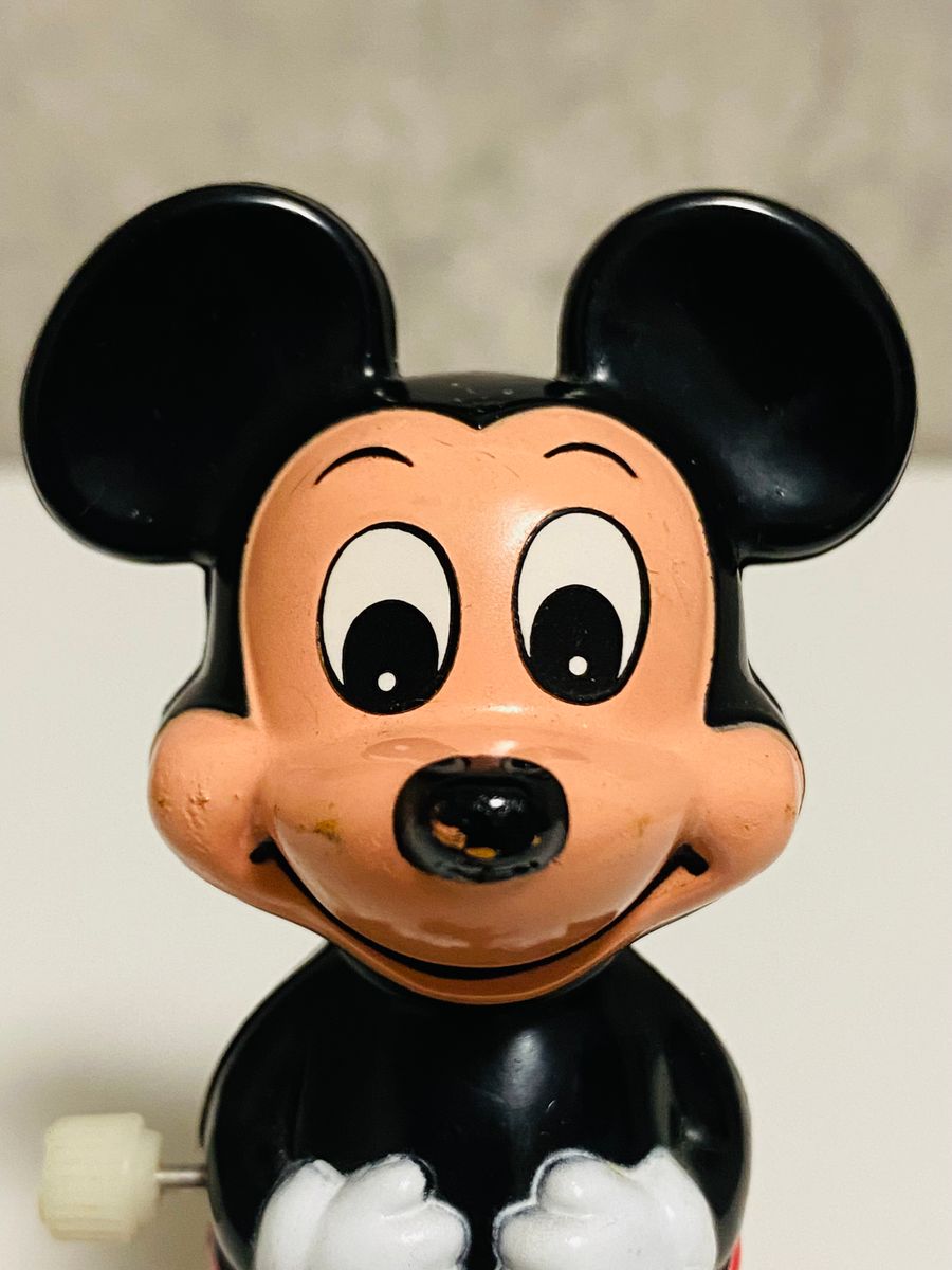 ディズニー ミッキーマウス ネジ巻き式 おもちゃ TOMY レトロ ディズニー ミッキーマウス ネジ巻き式 おもちゃ TOMY レトロ
