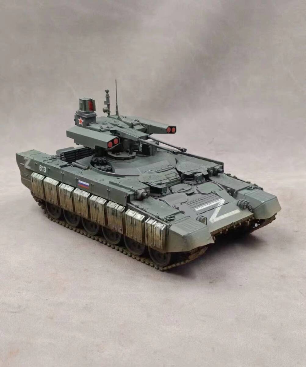 1/35 Россия армия BMPT тепловая мощность поддержка танк сборка покрашен конечный продукт 