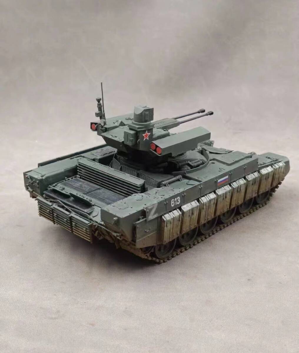 1/35 Россия армия BMPT тепловая мощность поддержка танк сборка покрашен конечный продукт 