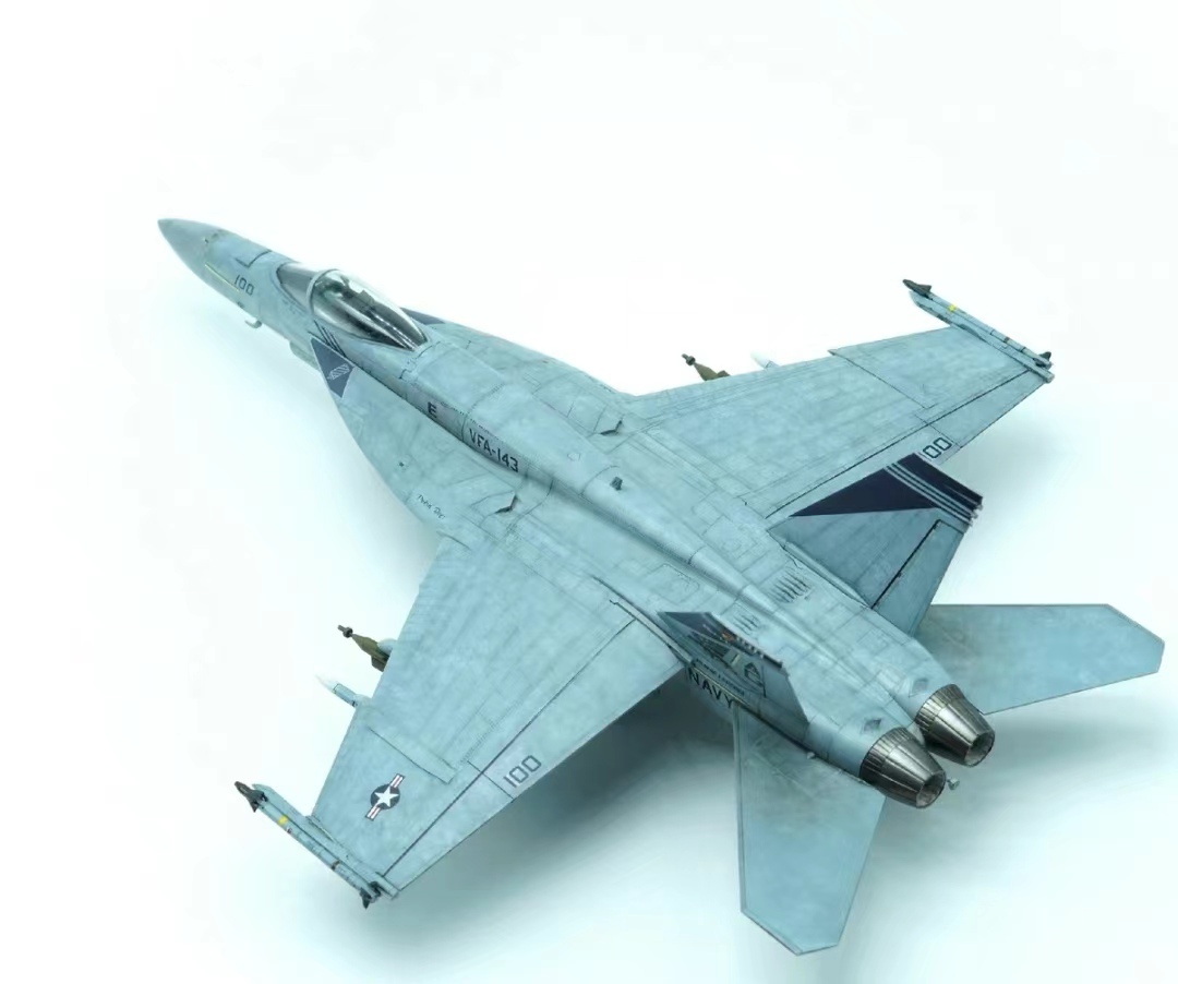 1/72 アメリカ海軍 F/A-18E スーパーホーネット 組立塗装済完成 1/72 アメリカ海軍 F/A-18E スーパーホーネット 組立塗装済完成