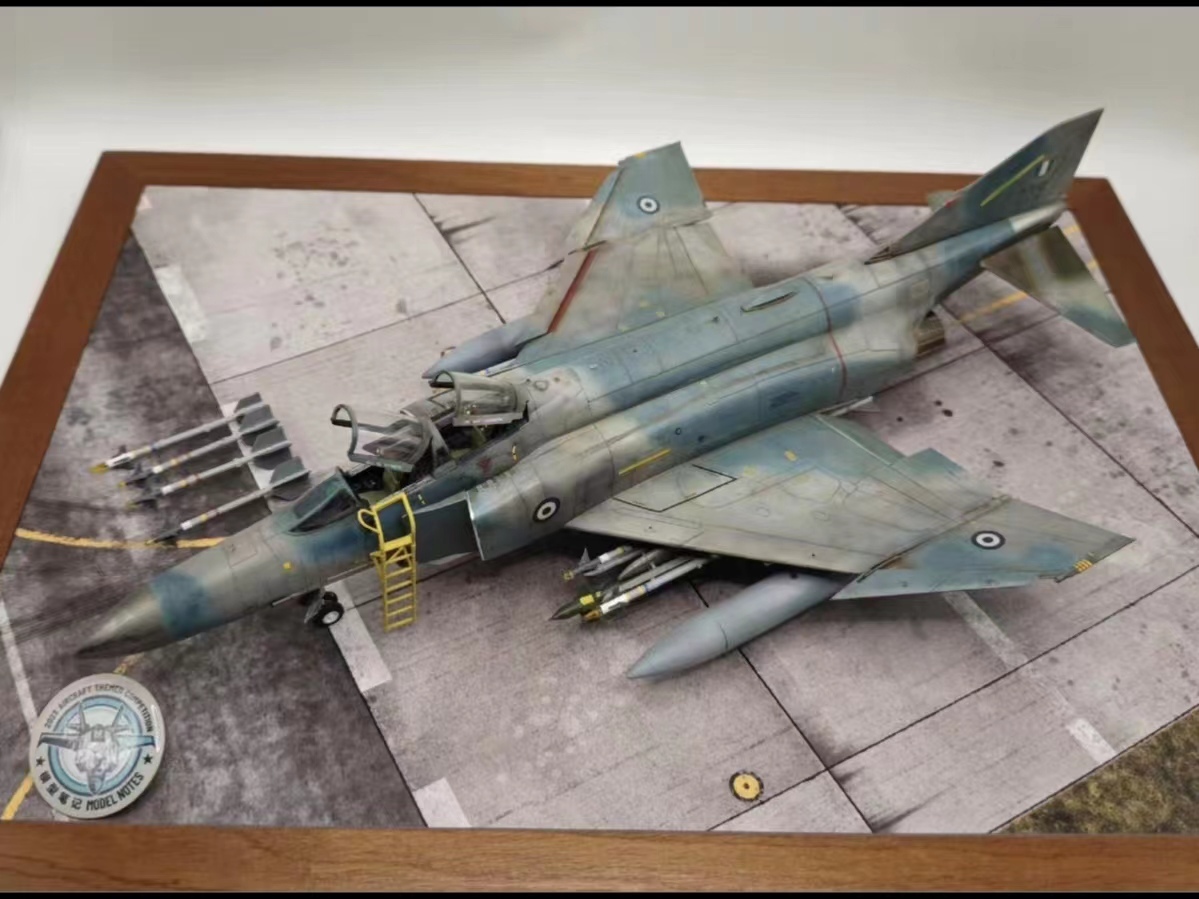 1/48 ギリシア空軍 F-4E ファントムⅡ 組立塗装済完成品_画像9