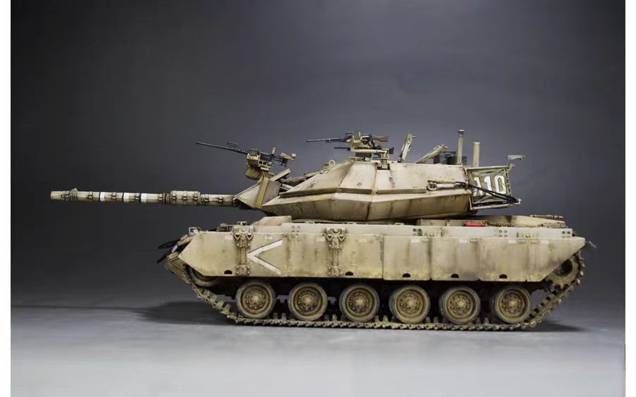 1/35 イスラエル国防軍 マーガーチ 6B 主力戦車 組立塗装済完成品_画像6