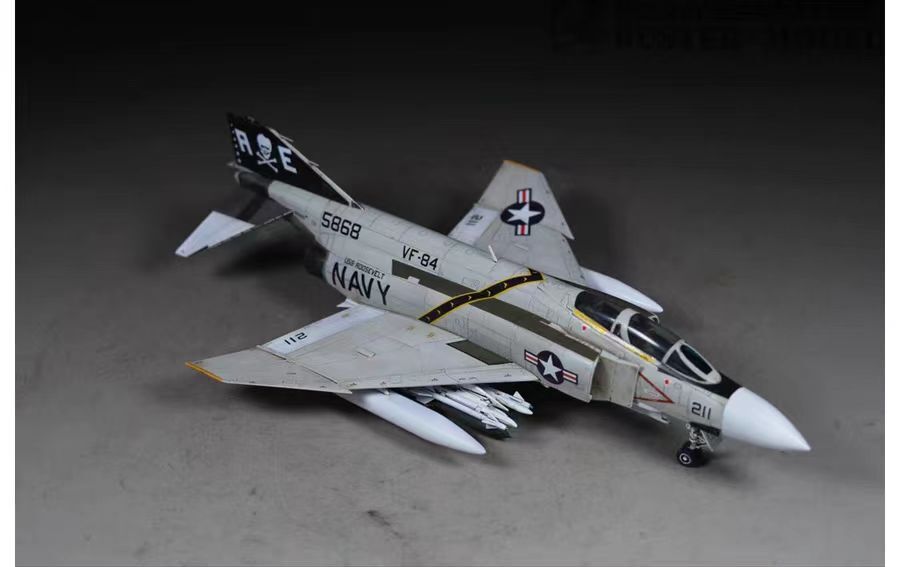 1/72 America военно-морской флот F-4J вентилятор tam сборка покрашен конечный продукт 