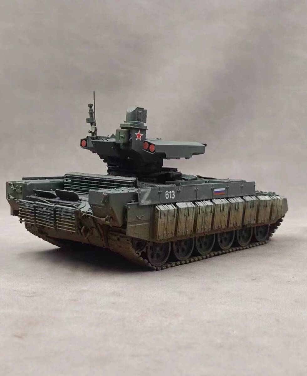 1/35 Россия армия BMPT тепловая мощность поддержка танк сборка покрашен конечный продукт 