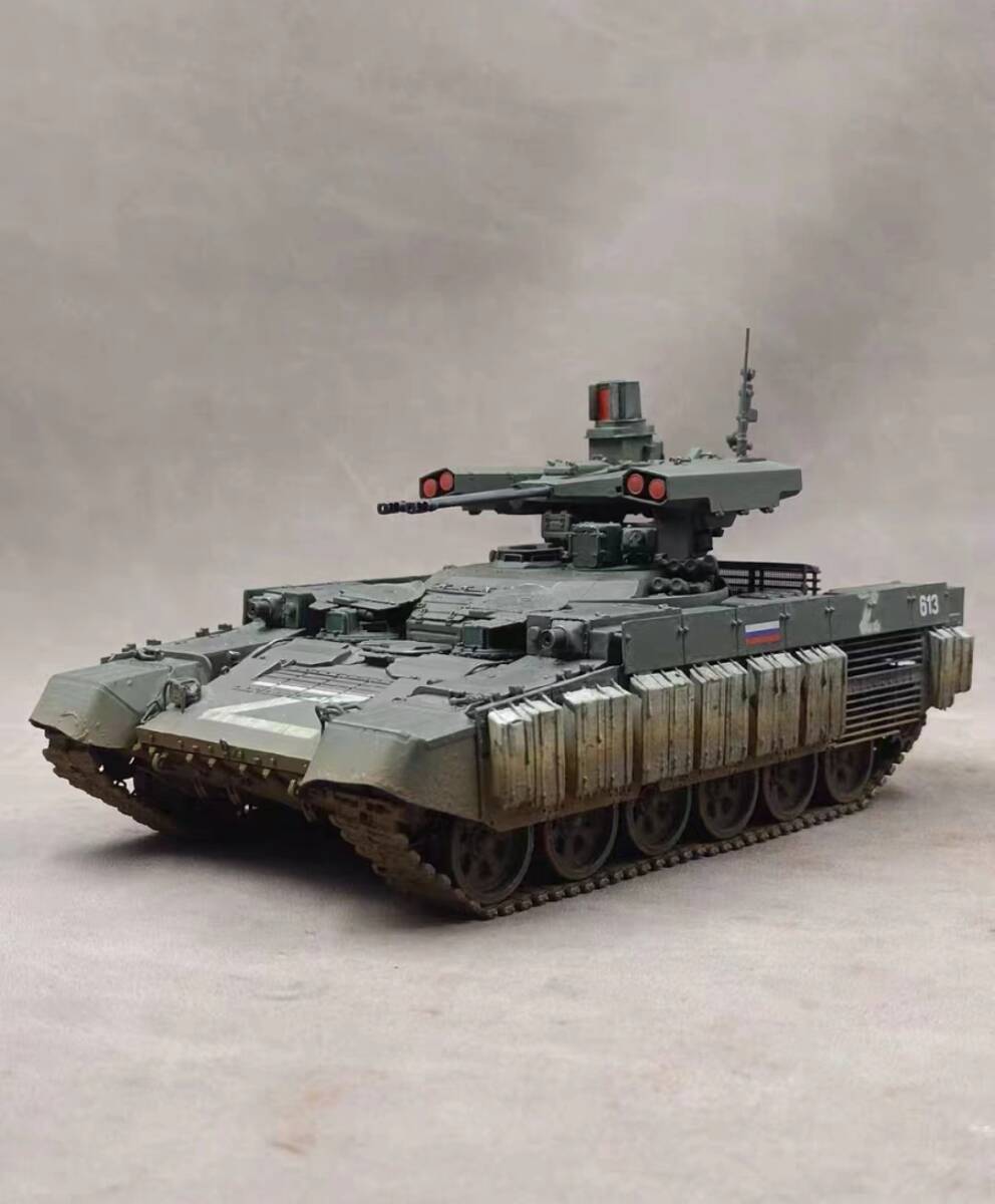 1/35 Россия армия BMPT тепловая мощность поддержка танк сборка покрашен конечный продукт 