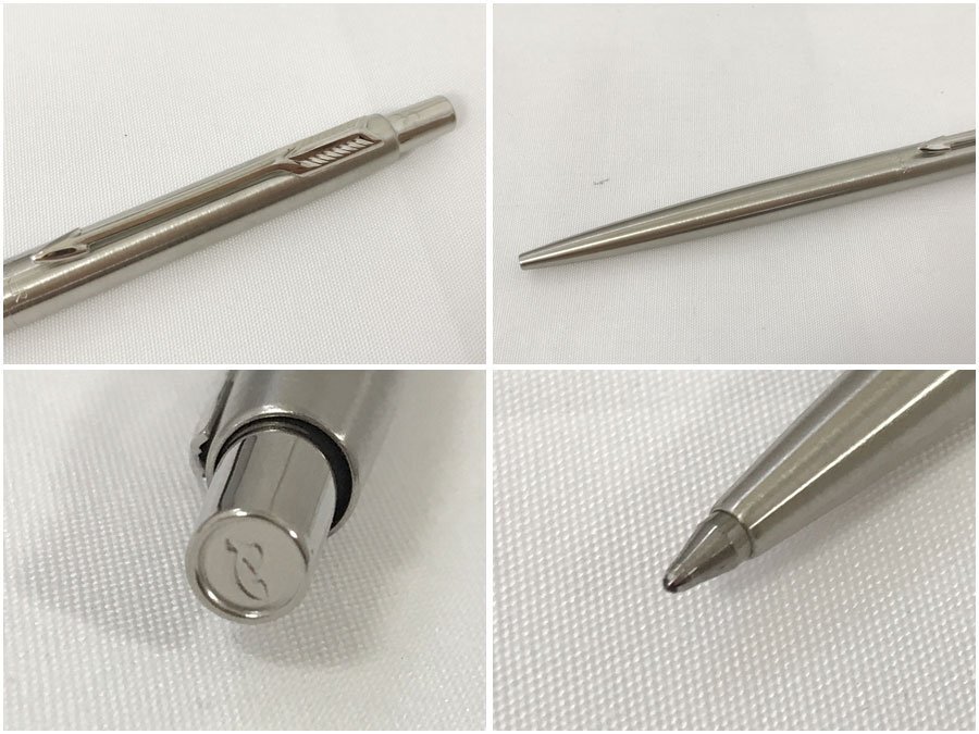 ☆美品☆PARKER パーカー ボールペン2点セット シルバーカラー 箱付き 筆記用具_画像7